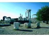 Pergamum - Upper Site - The Trajaneum, a 2nd century Temple of Trajan